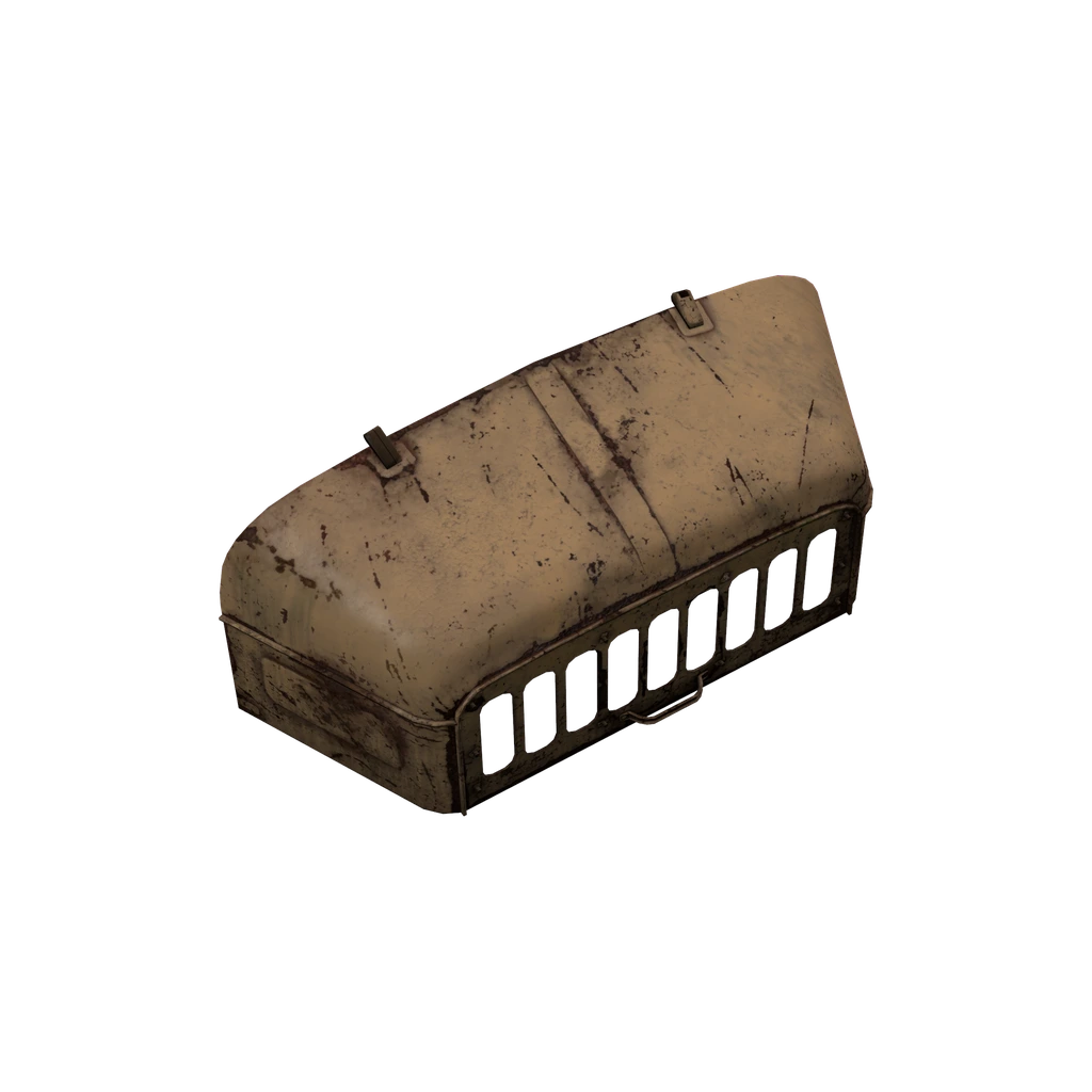 Капот M3S (Truck_01_Hood_OrangeRust), DayZ