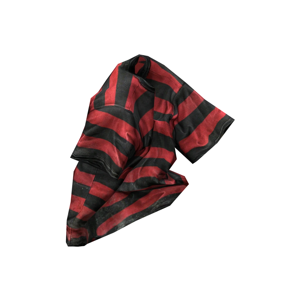 Футболка (TShirt_RedBlackStripes), DayZ