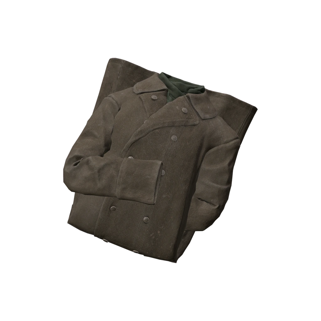 Зимнее военное пальто (WinterMilitaryCoat_Brown), DayZ