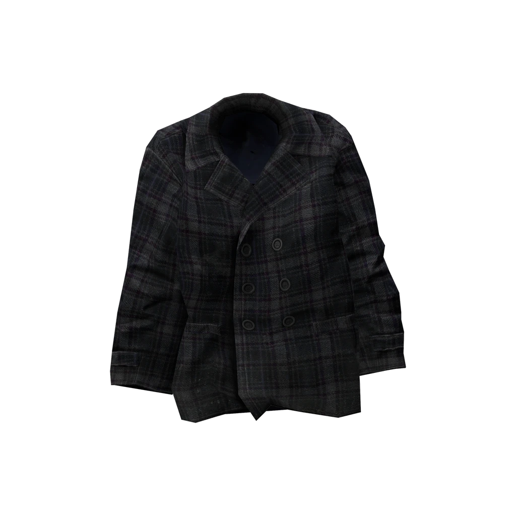 Бушлат (WoolCoat_BlackCheck), DayZ