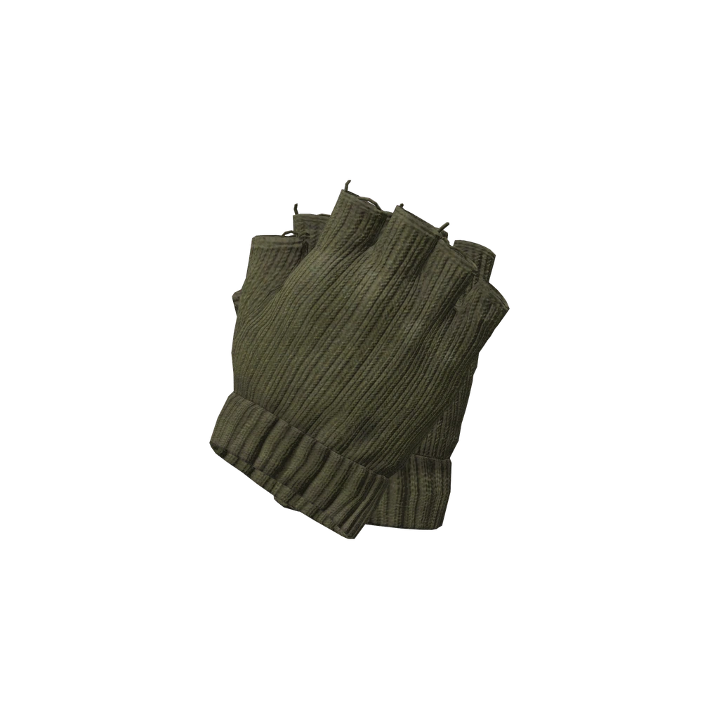 Перчатки без пальцев (WoolGlovesFingerless_Green), DayZ